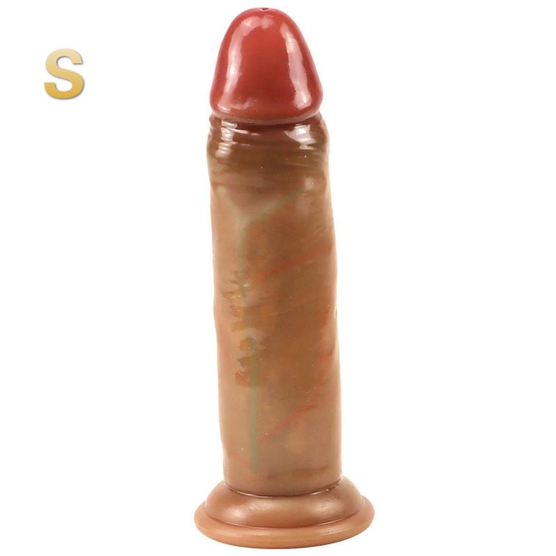 Kann die Vorhaut manuell weichen Simulationsdildo weibliches Masturbationsgerät für Erwachsene schieben