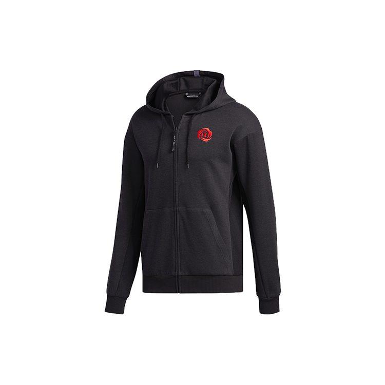 adidas Jackets Men's Black Hooded Moderate Other EJ2145
