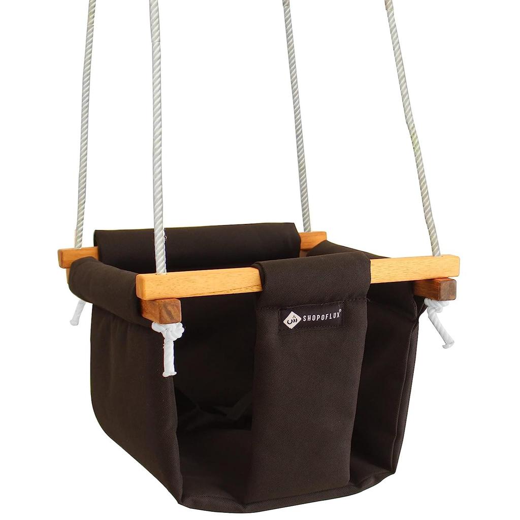 Huśtawka dla dzieci, huśtawka dla niemowląt wisząca do wewnątrz i na zewnątrz.