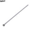 1/5PCS 3x6x100mm Long Single Cut Solid Carbide Rotary Burrs Set Rotary Tools Rotary Burrs Hard Alloy Rotary File Polishing Head