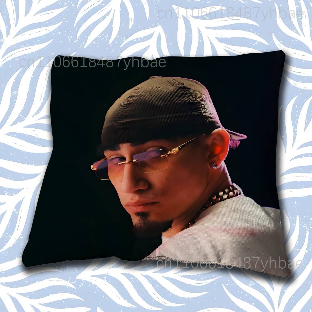 O-Omar Courtz Por Si Manana No Estoy Pillow Case Short Plush Sofa Decorative Gift Home Double-Sided Printing Cushio