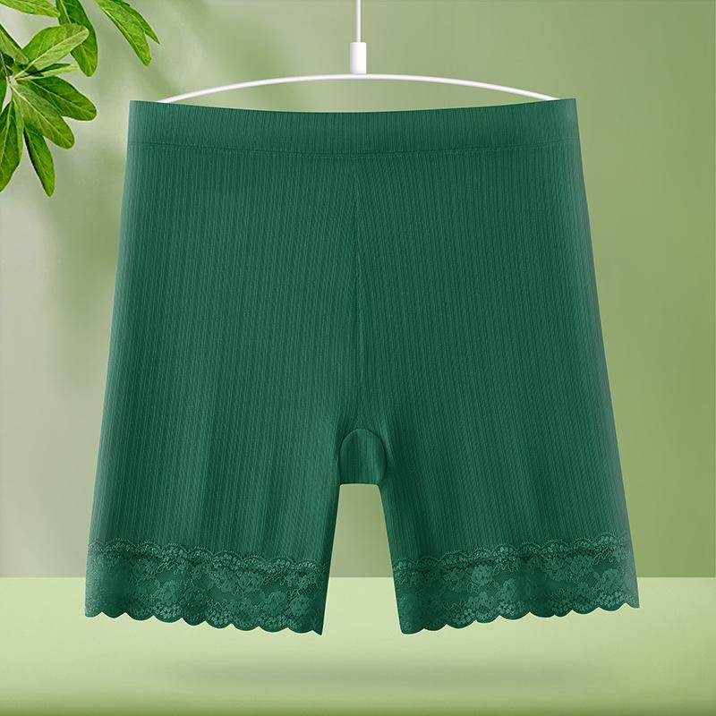 Plus Size Women Spring and Summer Belly Lift Hip Breathable Anti Loose Cotton Crotch No Trace Leggings