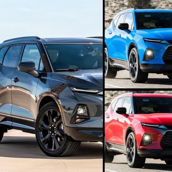 Right Side Mirror Cover Cap No Light Hole Replacement For Chevy Blazer 2019-2025