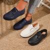Spring New Outdoor Flat Slip-On Casual Shoes – Large-Size Comfortable Women's Footwear
