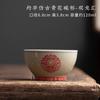Retro Blue And White Teacup Single Cup Ceramic Kung Fu Tea Set Jingdezhen Tea Cup Tea Master Cup Personal Cup