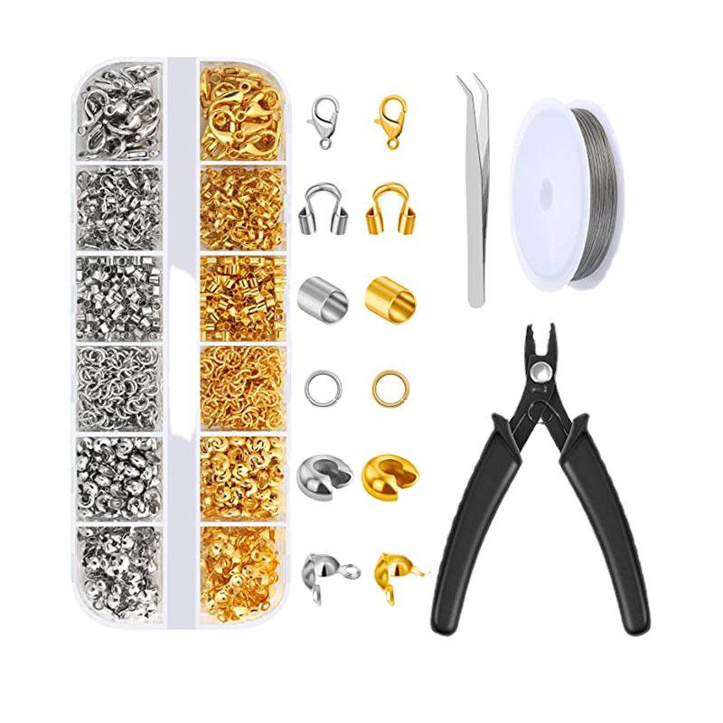DIY-Legierung Perlenwerkzeug-Set für Armbänder und Halsketten - Schmuckzubehör im europäischen und amerikanischen Stil