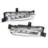 Compatible Right Front LED Daytime Running/Fog Light for 17-19 BMW X3/X4 (Part No. 63177412528)