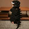 Soft Dinosaur Skeleton Headgear 3D Design Stuffed Animal Bone Set Dino Plush Hat  Sofa Lounging