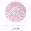 Waterproof Bath Cap Hat Elastic Shower Caps Reusable Bath Head Hair Cover For Women Salon Shower Supplies