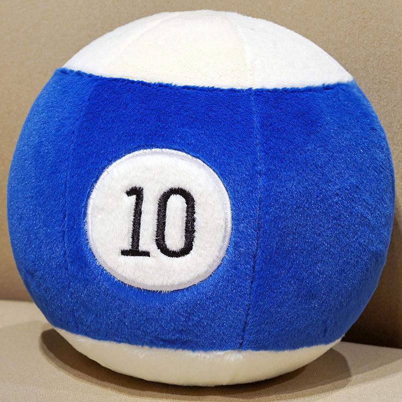 9/20cm Simulation Billard Plüschtiere Gefüllte Weiche Ballspielzeuge Für Schlüsselanhänger Anhänger Kreatives Geschenk 20cm