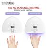ROSALIND 48W UV LED Lampe Nageltrockner mit Display 24 LED Nageltrockner Lampe für Maniküre Gelpoliermittel Trocknen