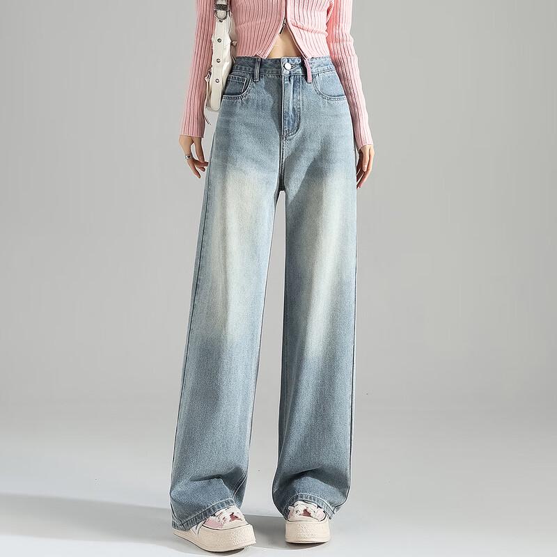 

TonLion Women s Embroidered Fleece-Lined Jeans 27