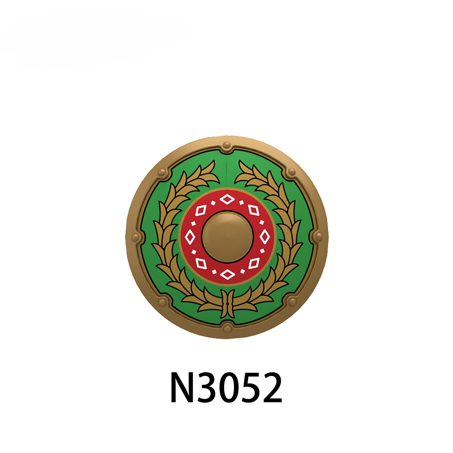 

10 шт. Игрушки-конструкторы «Средневековый замок, щит»