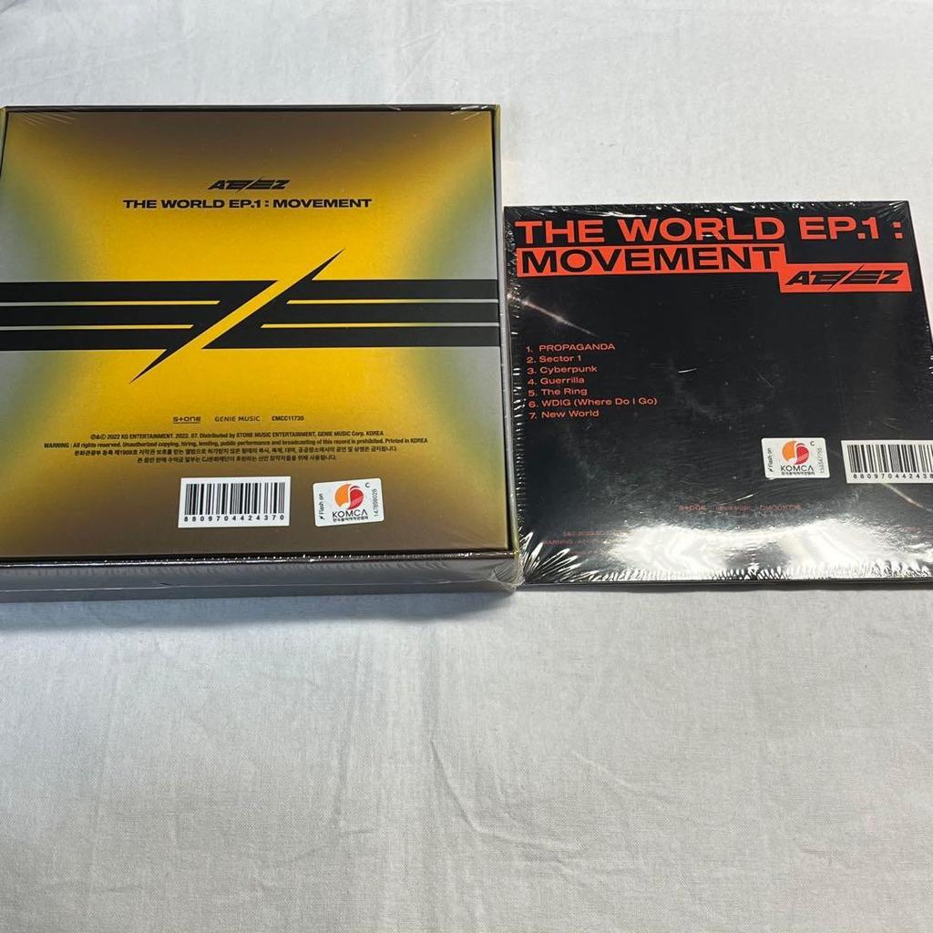 [USED] ATEEZ MOVEMENT Album Digipack Jongho