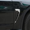 Emblemat Xdrive Shark Gills Dekoracja Wlotu Powietrza Błotnika Osłona Wykończeniowa do BMW X5 f15 X5M F85 2014-2018 (Chrom)