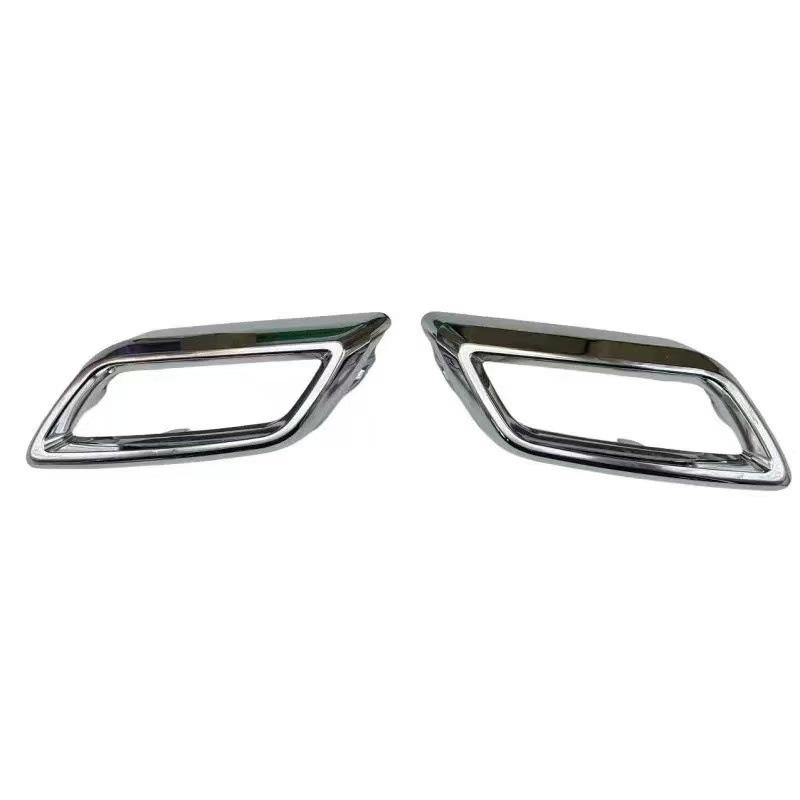 Chrome Tailpipe Trim for Changan CS55 (2017-2019) Rear Muffler No серебряный