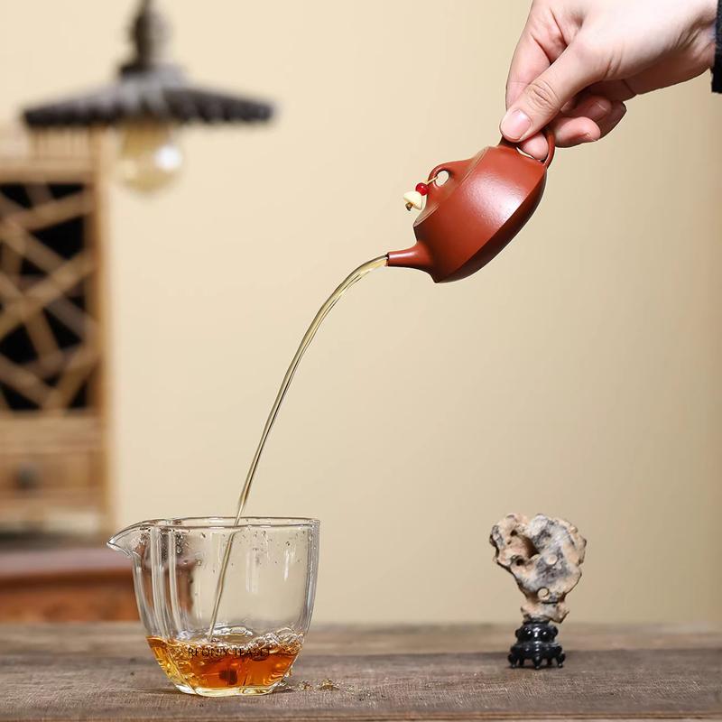 100ml Yixing Purple Clay Teapots Famous Handmade Small Capacity Zisha Tea Pot Chinese Teaware Beauty Tea Infuser Kettle Tea Set