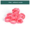 16MM 20MM Chicken Foot Ring Snap-Fit No Numbers 20/50 Pcs Identity Recognition Farm Animals Poultry Duck Goose Breeding Tools