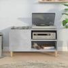 VidaXL Record Cabinet, Filing Cabinet with Legs, Storage Cabinet, Home Organizer Living Room Interior, 831945