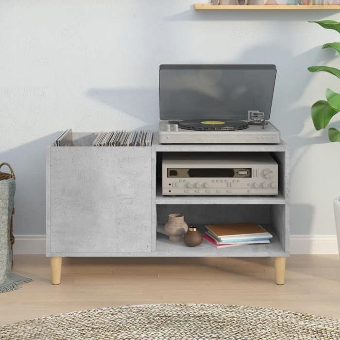 VidaXL Record Cabinet, Filing Cabinet with Legs, Storage Cabinet, Home Organizer Living Room Interior, 831945