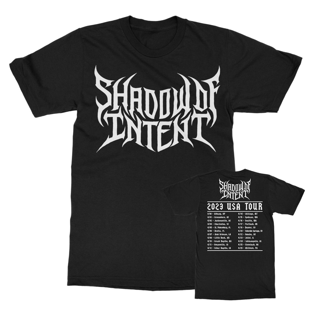 Pop Shadow of Intent Band Graphic Cotton T-shirt Unisex Summer Short Sleeve Fashion Brand Tee Luxury Casual Vintage Retro Top