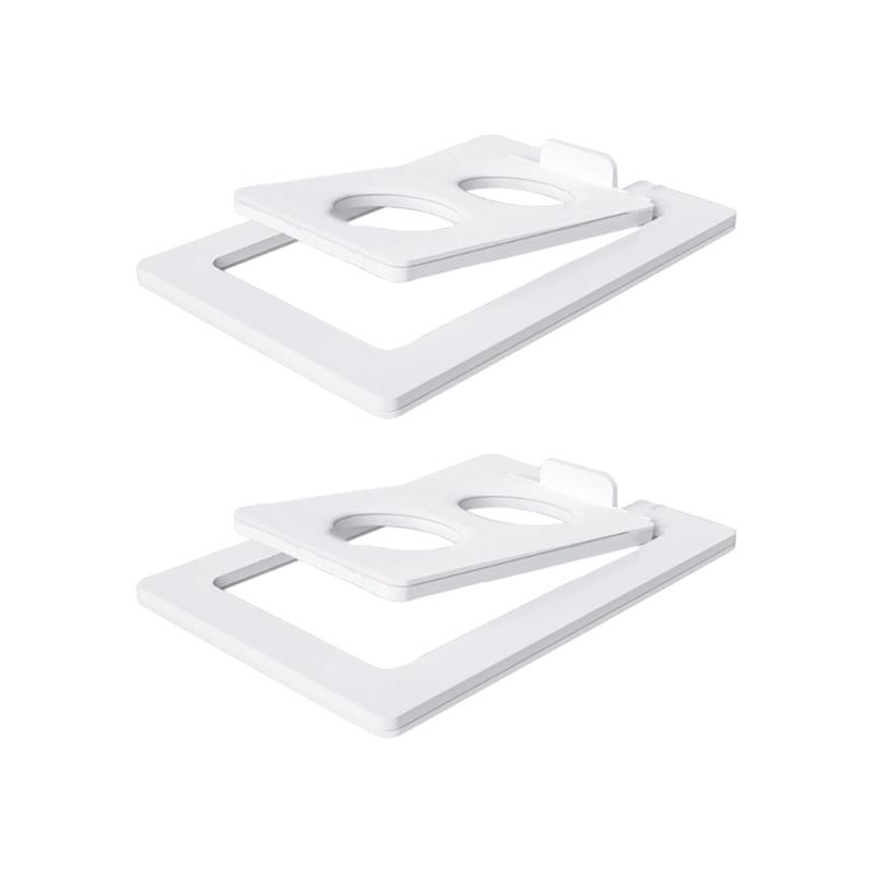 2 Piece Sturdy Desktop Speaker Mount for 8in Speakers Featuring Easy Installation and Stable Support Enhances Sound