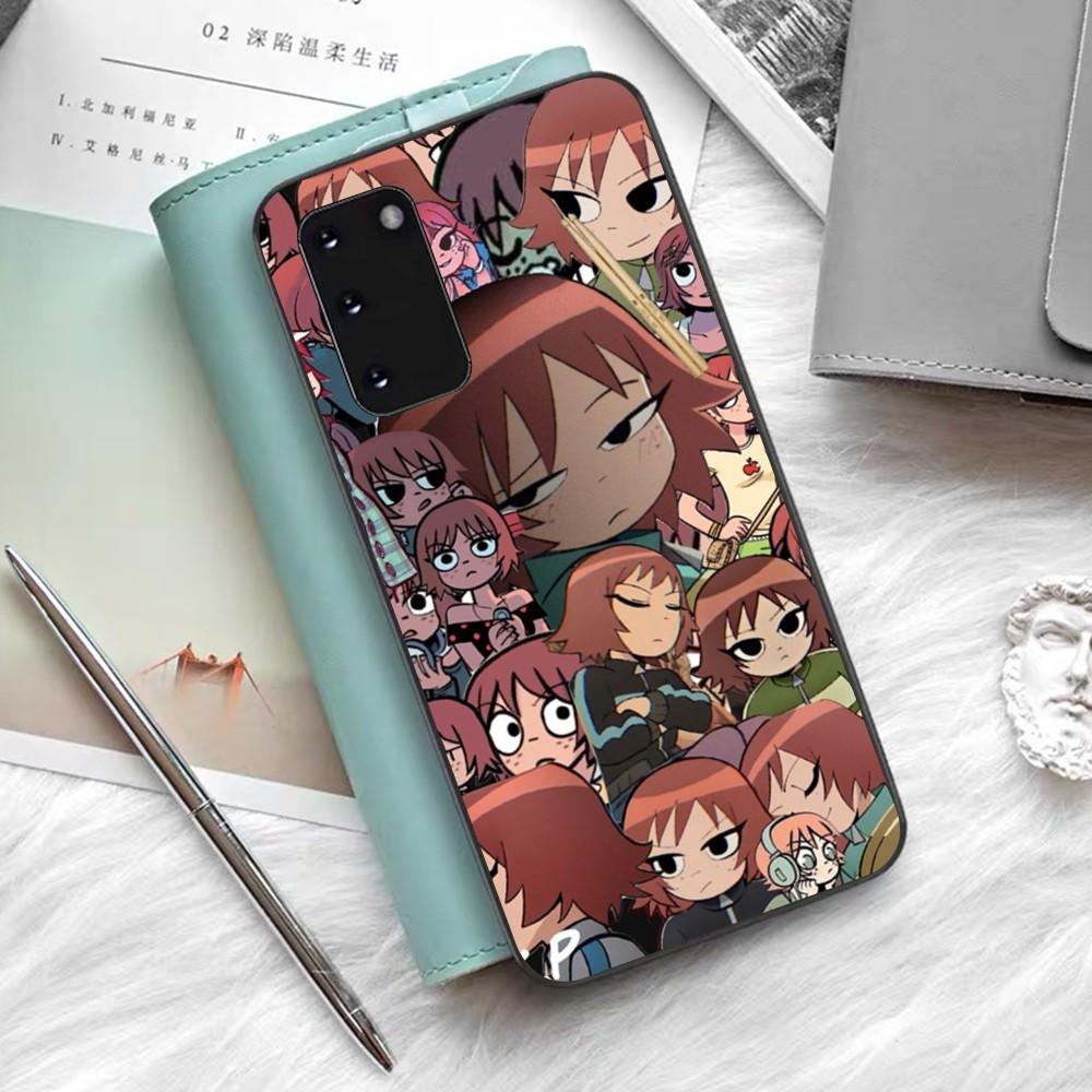 Scott Pilgrim Cartoon Phone Case For Samsung S 9 10 20 21 22 23 30 23plus Lite Ultra FE S10lite Fundas