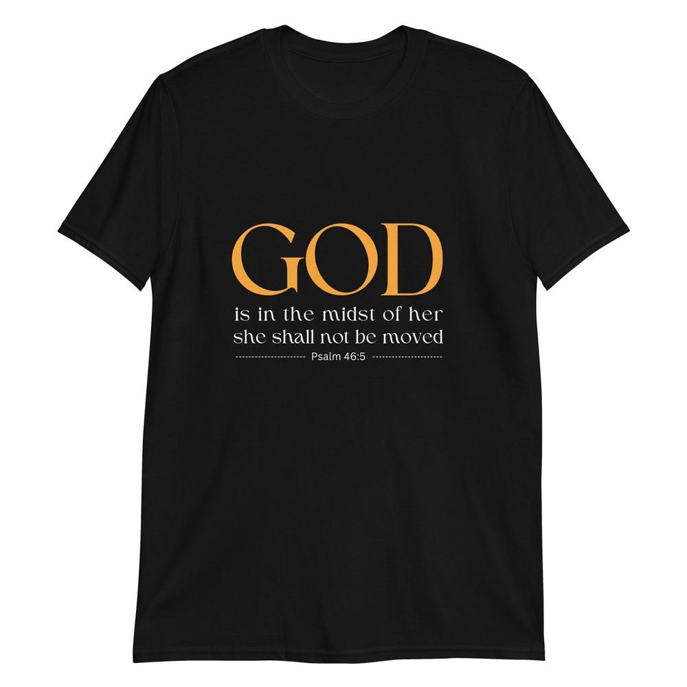

Psalm 46:5 Artwork Divine Presence T-Shirt XL