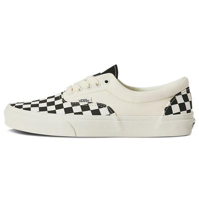 Era Canvas Checkerboard Low Top Skate Shoes Unisex Sneakers Black White VN0A5JML1KP