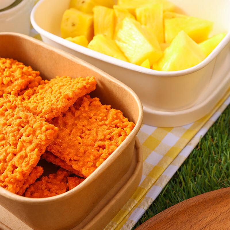 Yilan Disposable Kraft Paper Meal Boxes