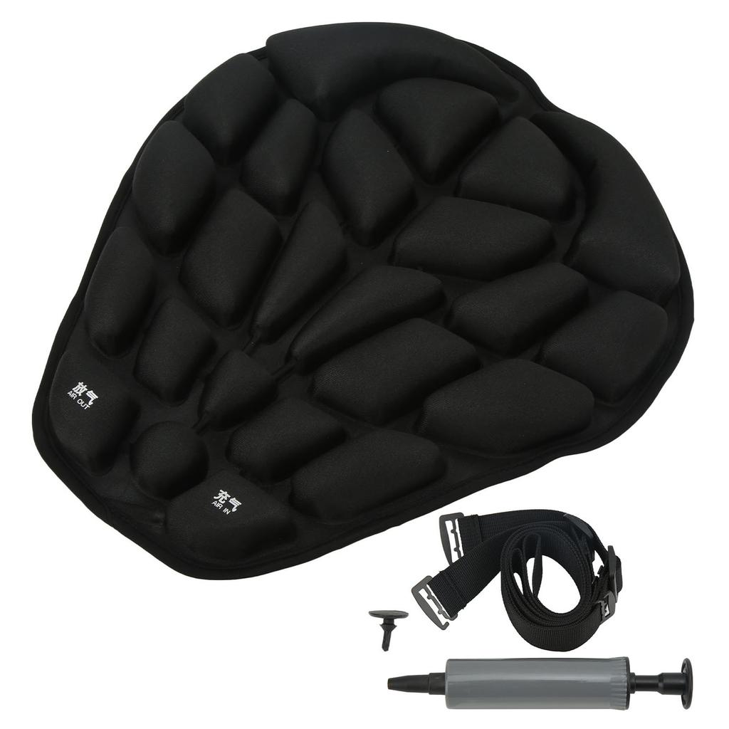 Inflatable Motorcycle Seat Cushion Universal Manual Press Motorcycle Air Seat Cushion with Pump for