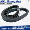 Applicable to MXL Timing Belt 3mm 4mm 5mm 6mm 8mm 10mm Width B134MXL B140MXL B145MXL B150MXL B155MXL B160MXL B165MXL B170MXL