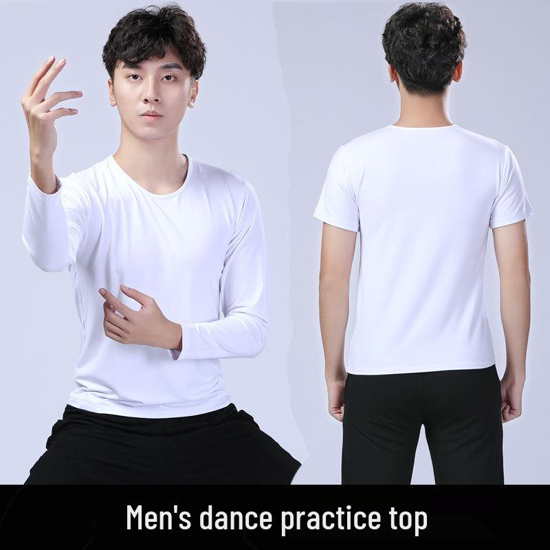 Men's Modal Fitness & Dance Suit - Breathable Sportswear for Yoga, Aerobics, and Training