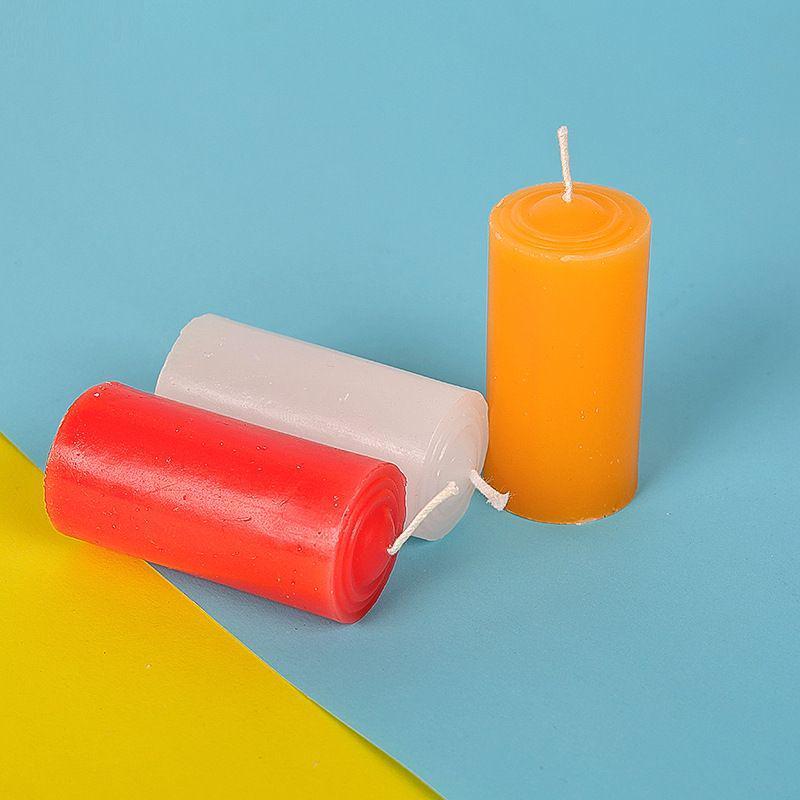 Smokeless Odorless Cylinder Candles for Power Outages, Weddings, Birthdays, New Year, and Decoration