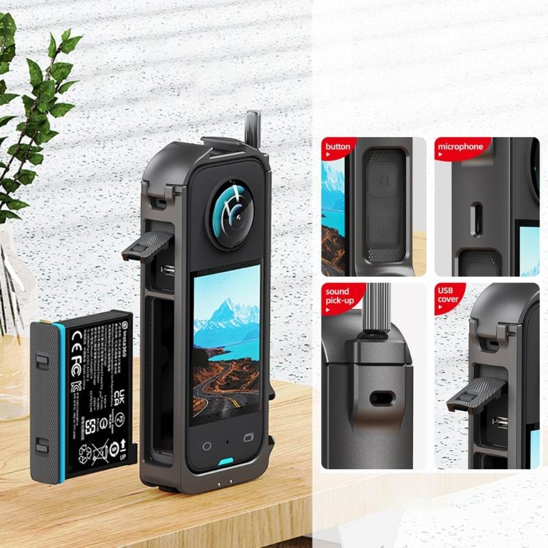 Protector Frame Holder for  OneX3 Protective Case Tripod Adapter Mount Bracket Aluminum Alloy lightweight