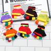 Kids' Winter Fingerless Flip-Top Writing Gloves – Warm Half-Finger Gloves for Boys & Girls