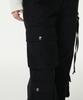 MUSINSA STANDARD WOMAN Women'S Semi-Bootcut Utility Cargo Pants [Black]