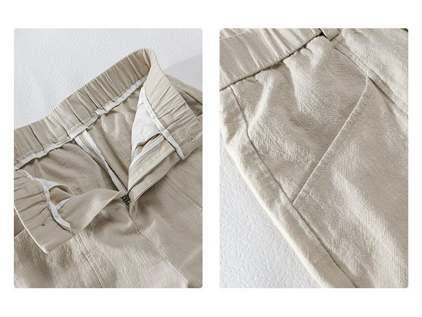 Men's Spring and Summer Versatile Casual Linen Pants - Breathable, Loose-Fit Trousers