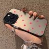 Pink Love Heart Couple IMD Phone Case For iPhone 17 15 Pro Max Cases iPhone 11 12 13 ProMax 14 16 Plus 7 XS XR Shockproof Funda