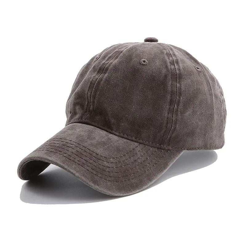 Dad Hat Vintage Cotton Baseball Cap For Men And Women Sportss Cap Adult Washable Cowboy Trucker Cap Custom Diy Logo