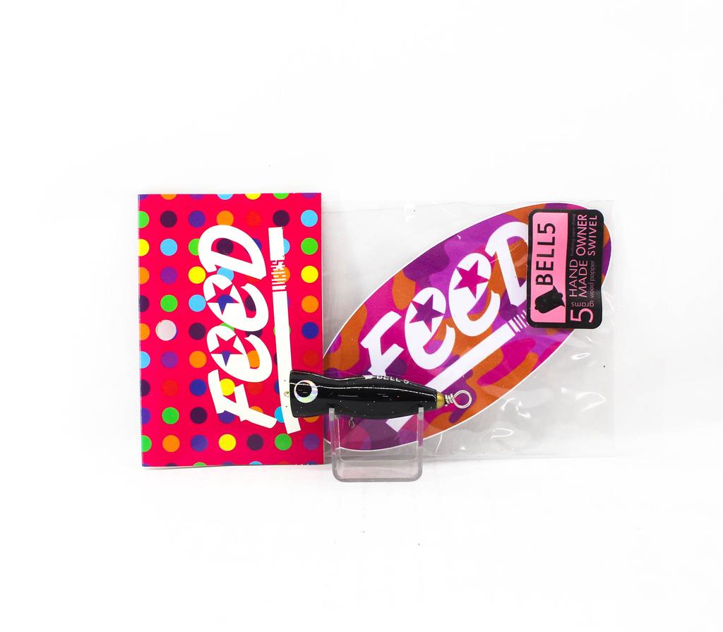 Feed Bell 5 Hand Made Wood Popper Floating Lure 5 grams 11 (5011)