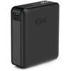 Powerbank Ksix Mini Lithium Polymère 10 000 mAh 10 W Câble USB-A vers USB-C Inclus Charge simultanée Noir (Nano, 10 000 mAh)