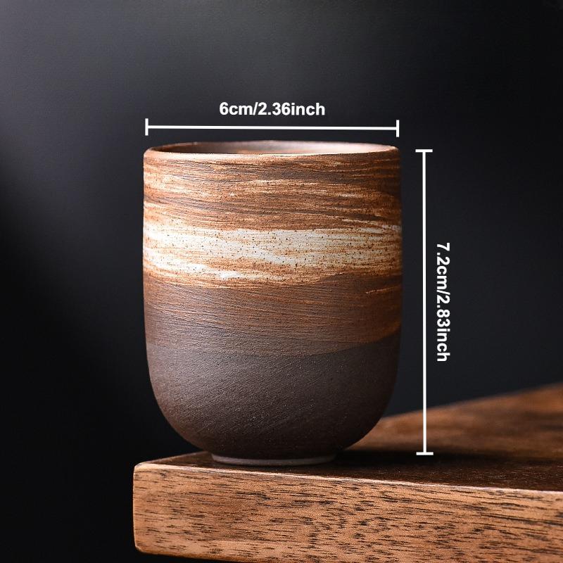 Creative Retro Coffee Cups Stoneware Handmade Ceramics Mugs Beer Tea Mug Whiskey Drinkware Cup Latte Teacup Teaware for Kitchen