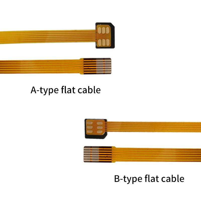 Nano 4Ff Konwerter Karty SIM Kabel Przedłużający Fpc Do Nano 4Ff Micro 3Ff Standard 2Ff Adapter Karty SIM Usim Linia Konwersyjna