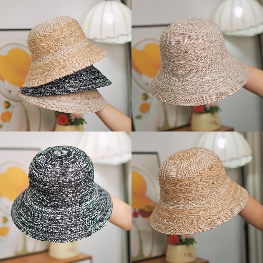 Summer Boho Woven Sun Hat With Wide Brim For Beach And Outdoor Activities
