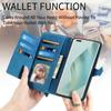 Étui de luxe Honor Magic 8 7 6 Pro 6 Lite 5G Bandoulière Fermeture Éclair Cuir Funda Honor Magic7 Pro 8 Lite Magic6 Pro Portefeuille Housse Livre