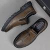 Herfst nieuwe heren business casual leren schoenen heren trend lage werkschoenen mode board schoenen