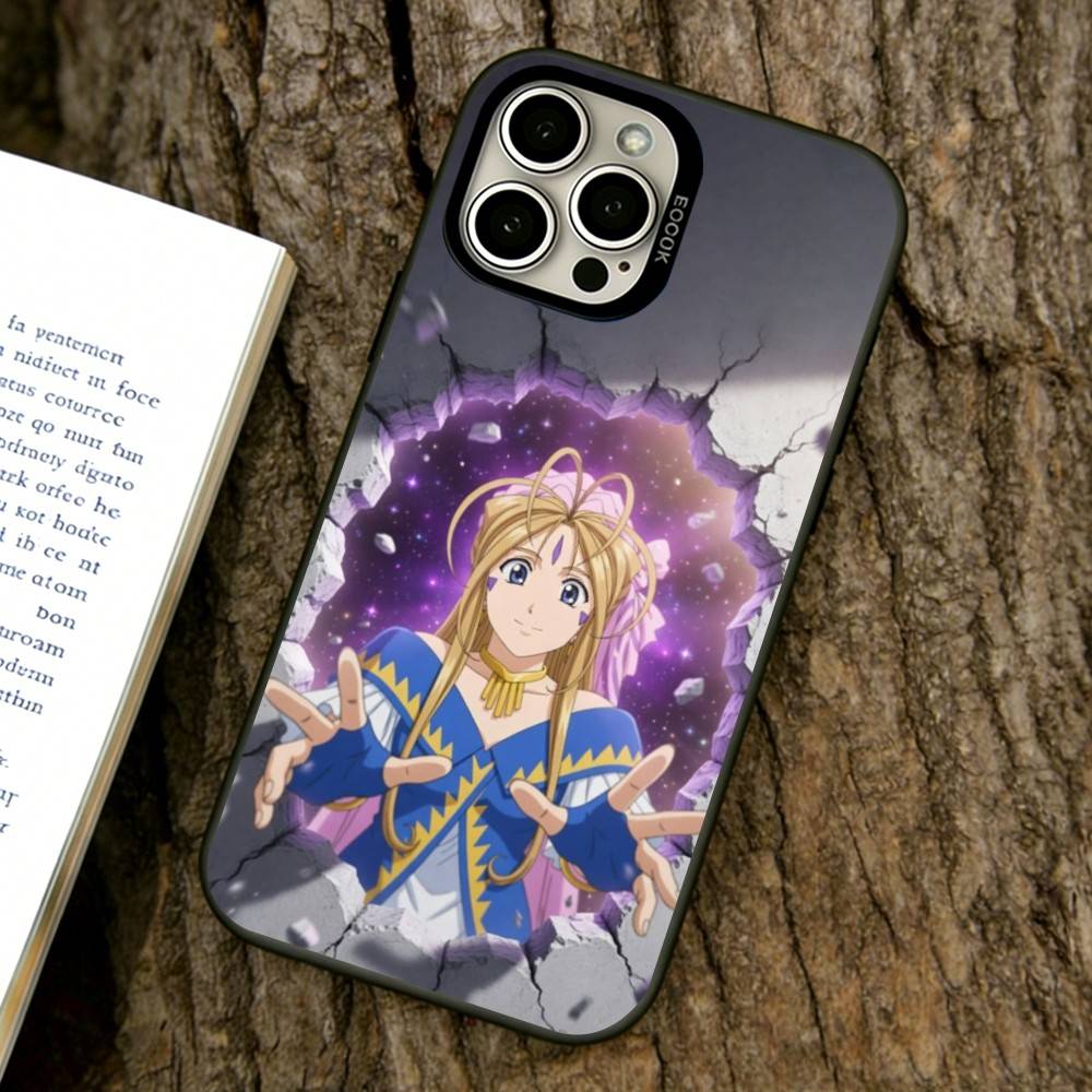 

Ah My Goddess Phone Case For iPhone 17,16,15,14,13,12,11 Plus,Pro Max,XS,Colorful Silver Phone case Funda Cover iPhone15Pro