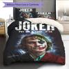 Set Copripiumino Trapuntato Joker Villano Copripiumino Federa Decorazione per la Casa Regalo di Compleanno (1 * copripiumino + 2 * federa, senza nucleo)