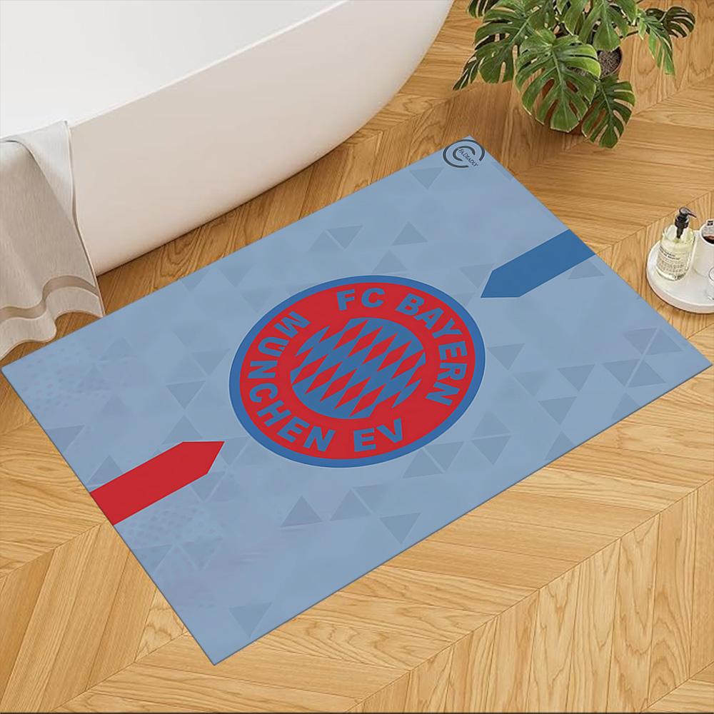 Bayern Munich Crest Area Rug Suitable for Dormitory Living Rooms Dining Room Study room Antislip Carpet Office home decor Wedding Party Gift